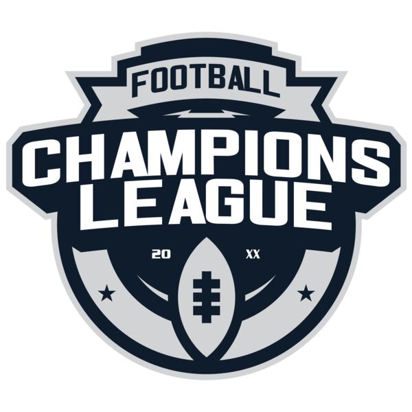 Champions League Football logo template Thumbnail