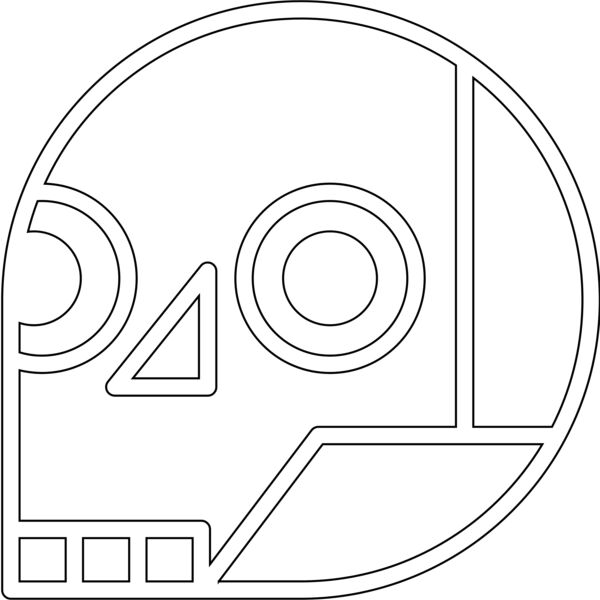 Elements Skulls logo template 126 Thumbnail